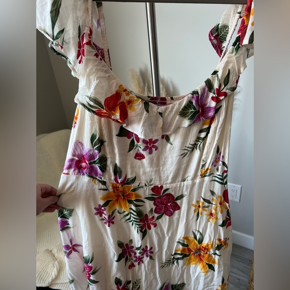Old Navy Multi Coloured Floral Dress - XL - Picture 2 of 9